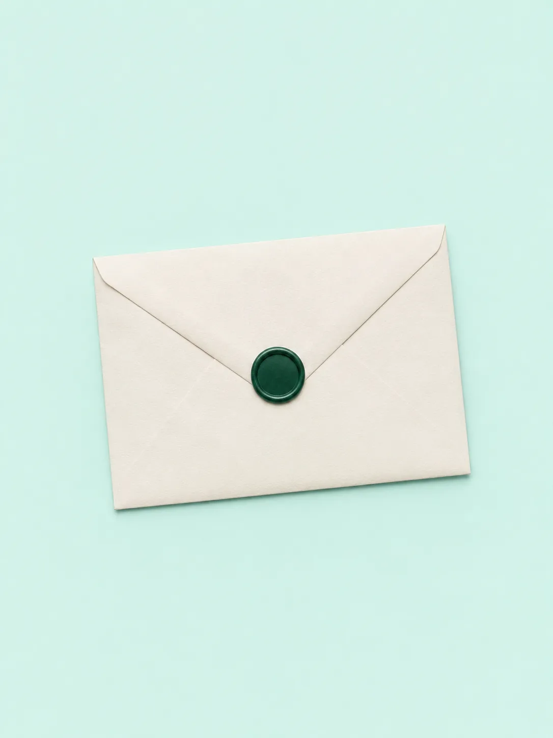 Sealed mint envelope
